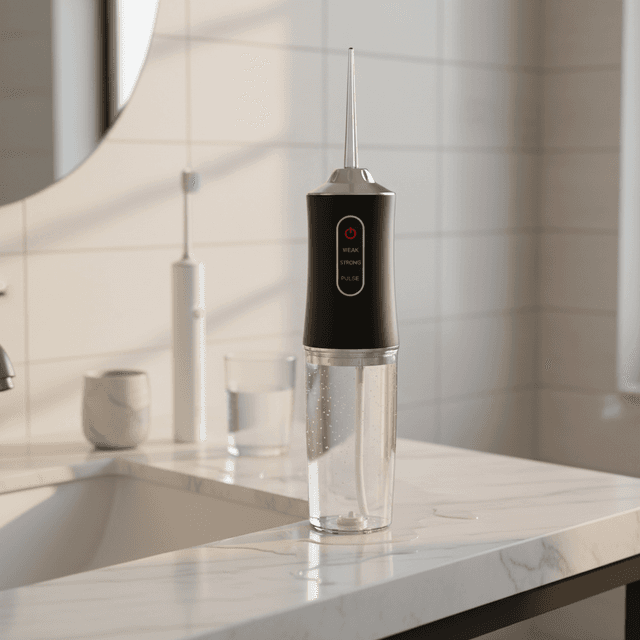 Hydropulseur dentaire portable rechargeable 6