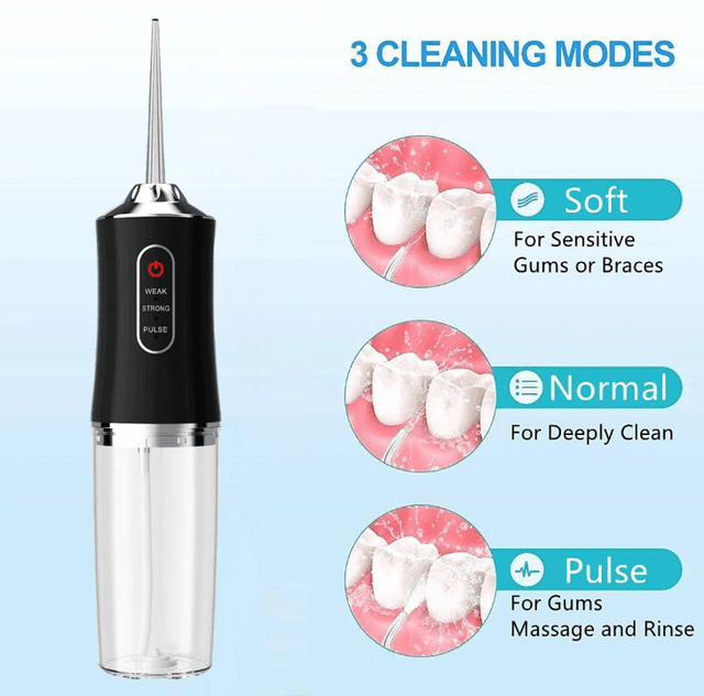 Hydropulseur dentaire portable rechargeable 4