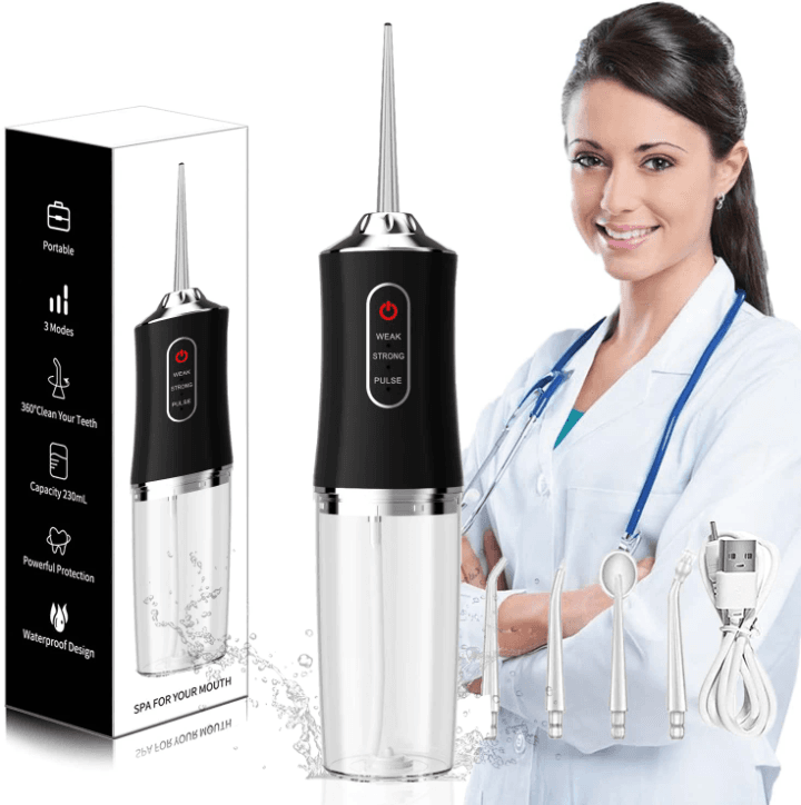 Hydropulseur dentaire portable rechargeable